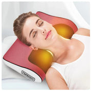 QANEETH™ Red Pillow Massager – جهاز تدليك الوسادة الحمراء