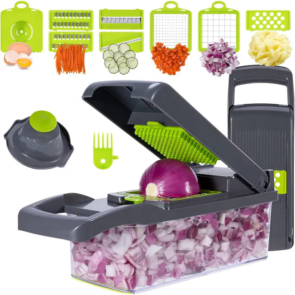 QANEETH™ Multifunctional Vegetable Slicerقطاعة خضراوات متعددة الوظائف