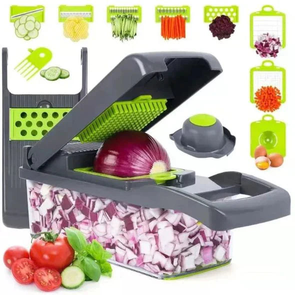 QANEETH™ Multifunctional Vegetable Slicerقطاعة خضراوات متعددة الوظائف